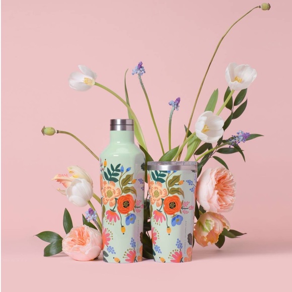 🌀Sold🌀Rifle Paper Co.x Corkcicle Floral Canteen - Picture 8 of 8